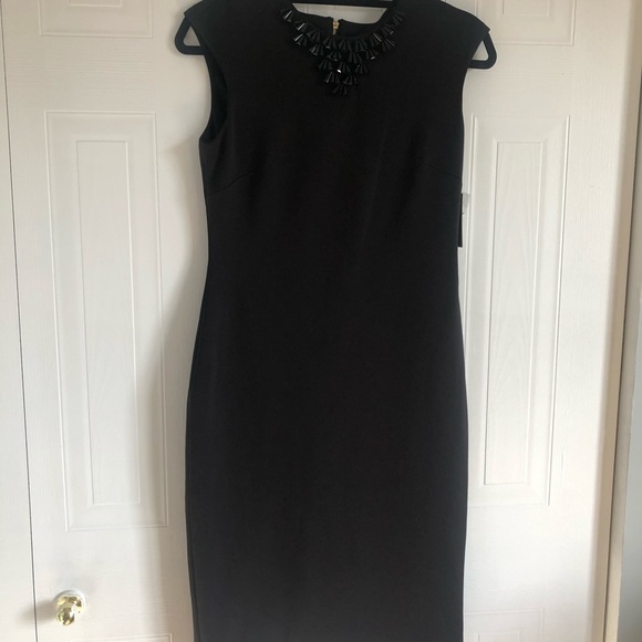 Tahari midi black dress - Picture 6 of 9